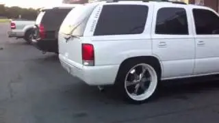 Drop chevy Tahoe slammed part 3