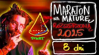 To zadanie na STOŻEK jest OBOWIĄZKOWE⭐️Za 8 dni matura❗️ROZSZERZONY MARATON MATURZYSTY 2025