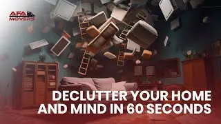 Declutter Your Home and Mind in 60 Seconds | AFA Movers