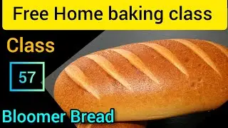 #Bloomer Bread # 4 ingredient         #free Home baking class by Elfin #cake