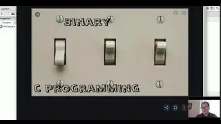 Learn binary and start C programming