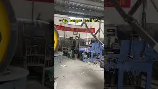 Galvanized wire hanger making machine with 35-40 pcs per minute