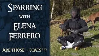 HEMA Longsword - Elena Ferrero - Sparring
