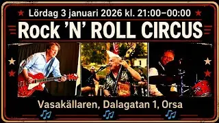 Rock'n Roll Circus - Pretty Girl / Vasakällaren Orsa 2026