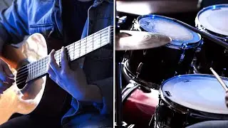 Aruarian Dance - Nujabes (Jam school of music - Guitar & Drum cover)