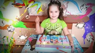 Обзор набора для изготовления лизунов DIY SLIME KIT !!!