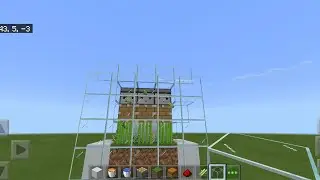 Minecraft Easy sugar cane farm with Red stone collecting system farm Toroial 