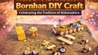 Bornahan Decoration Ideas: DIY Biscuit Train, Bird, and aeroplane 🤩