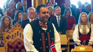 Åpning av det 168. ordinære storting | Storting 03.10.2023