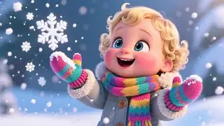 Baby and the Snow Tree ❄️🎄✨ Winter Kids Song | Fun Nursery Rhyme for Toddlers