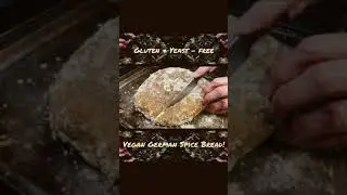 Gluten & yeast free Vegan German Spice Bread recipe attached in the comments!!!