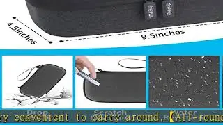 HESPLUS Travel Case for Bose SoundLink Flex Bluetooth Portable Speaker, Mesh Pocket for Charger and