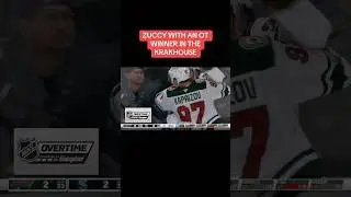 Zuccy with a TITANIC OT winner! #shorts #minnesotawild #nhl