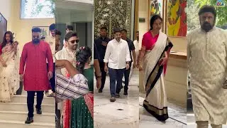 Nara Rohit Wedding Celebration! Balakrishna | Manchu Manoj | Sreevishnu || NTVENT