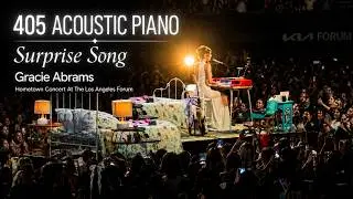 Gracie Abrams 405 Acoustic Piano Surprise Song | Hometown Concert At The Los Angeles Forum