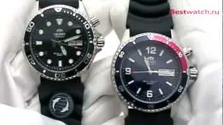 Обзор мужских часов Orient Спортивные 200м FEM6500BB9 и FEM65003DV