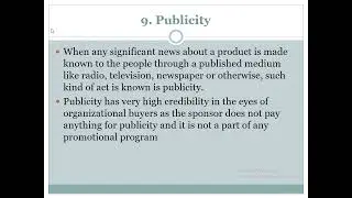 Industrial Marketing Lecture 10