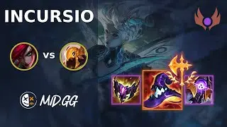 MID.GG: [ Incursio ] Katarina MID vs Azir | OCE MASTER | LOL Season 2025