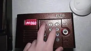 Домофон Eltis DP400-TD16. Установка индивидуальных кодов