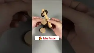 Wooden thread #puzzles #solved #unlock #hanayama #toys #trending #short #shorts #viral #ytshorts