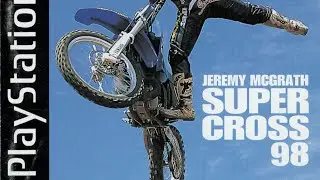 Jeremy McGrath Supercross 98 (PS1) Test Gameplay