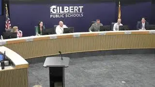 Gilbert Public Schools Board Meeting 1/6/2026