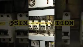 Schneider PLC & HMI panel for water distribution plant #shorts by @simautomation #trending #video