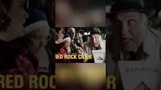 Great Leslie Nielsen in Red Rock Cider Commercial.