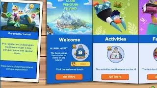 Club Penguin Island Party 2017 Quest Interface 4K