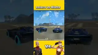 Natora Vs Misha Driving Test || Boom girl ff || Free fire max || #boomgirlff #freefire #freefiremax