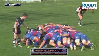 15a Giornata Sitav Rugby Lyons vs FEMI CZ Rugby Rovigo Delta    Eccellenza Rugby 2016 17