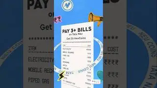 Tata Neu makes routine bill payments extraordinary!⚡️