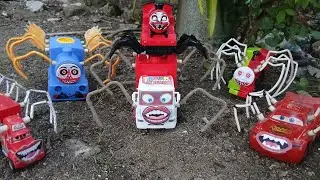 Upgrade Hantu Thomas Laba-laba, RC Lighting McQueen, Kereta Api Percy, tayo Eater and Fire Truk.