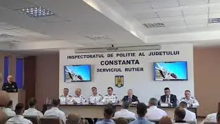 Focus Press - Conferință la IPJ Constanța. Prezenți Cătălin Predoiu, Raed Arafat și Bogdan Despescu