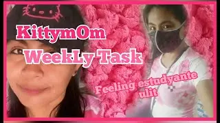 🎀HELLO KITTY | KITTYMOM WEEKLY TASK | PASSING OF OUTPUT 🎀