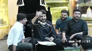 Majlis 1 | 21 Muharram 25 | Azhar Zaidi O' Bratheran | Marsiya | Muhammadi Masjid Hali Road, Lahore
