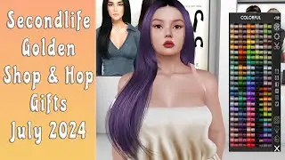 Secondlife Shop & Hop Golden Gifts July 2024