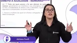 Direito constitucional - Direito a igualdade - isonomia