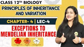 Exceptions to Mendelian Inheritance | Principles of Inheritance and Variation Class 12 Biology | L-4