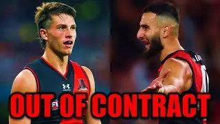 Dons UNDER PRESSURE! Essendon's Out-of-Contract Players in 2026!