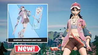 НОВЫЙ игровой процесс скина RETRO ZOE CLASH в Fortnite! (Набор заданий &laquo;Возвращение к мэйнфреймам&raquo;)