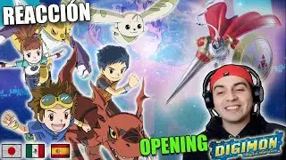 Reacción Opening Digimon Tamers 🔥 en Doblaje Japones, Latino y Castellano! ÉPICO!!! 🔥🔥