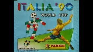 PANINI STICKERS ITALY TEAM WORLD CUP 1990