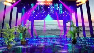 Background S&acirc;n Khấu || Free S&acirc;n Khấu LiveStream cảnh BIỂN đẹp gh&eacute;p video &hearts; AD023  #anhdungpstudio