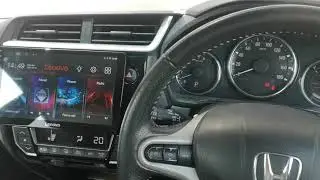 Honda BRV Lenovo D1 Plus V2 Modify 10.1 inch Android Big a screen Player with Cogoo AHD camera IPS