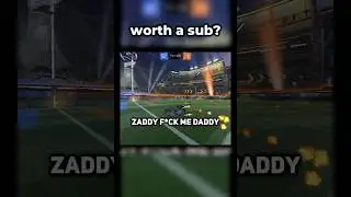 THE BEST RAPPER ON ROCKET LEAGUE?! #rocketleague  #shorts #rl  #funnyclips #funnymoments