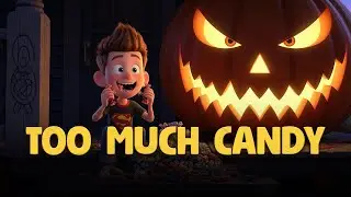 Too Much Candy - A Gentle Halloween Bedtime Story for Kids