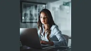 Screens Glow In Stillness