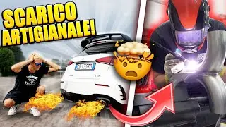 COSTRUIAMO UNO SCARICO PER LA MERCEDES A35 AMG!😍