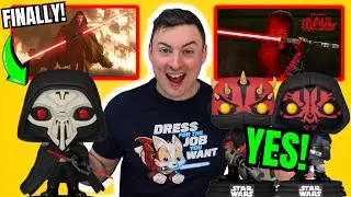 Представлены новые фигурки Funko Star Wars Maul Shadow Lord Pops!